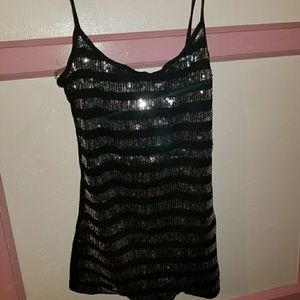 Fun sequin tank top